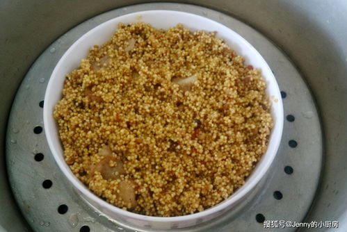 小米排骨蒸著吃，軟糯鮮香，一上桌就搶光！